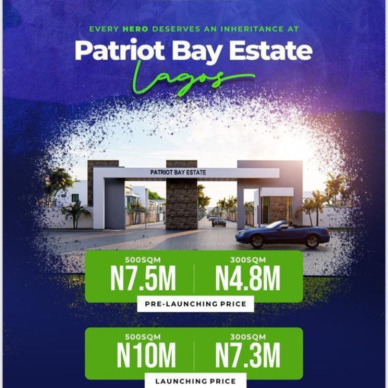 Patriot-Bay-Estate-Land deals from N2m – below N15m02